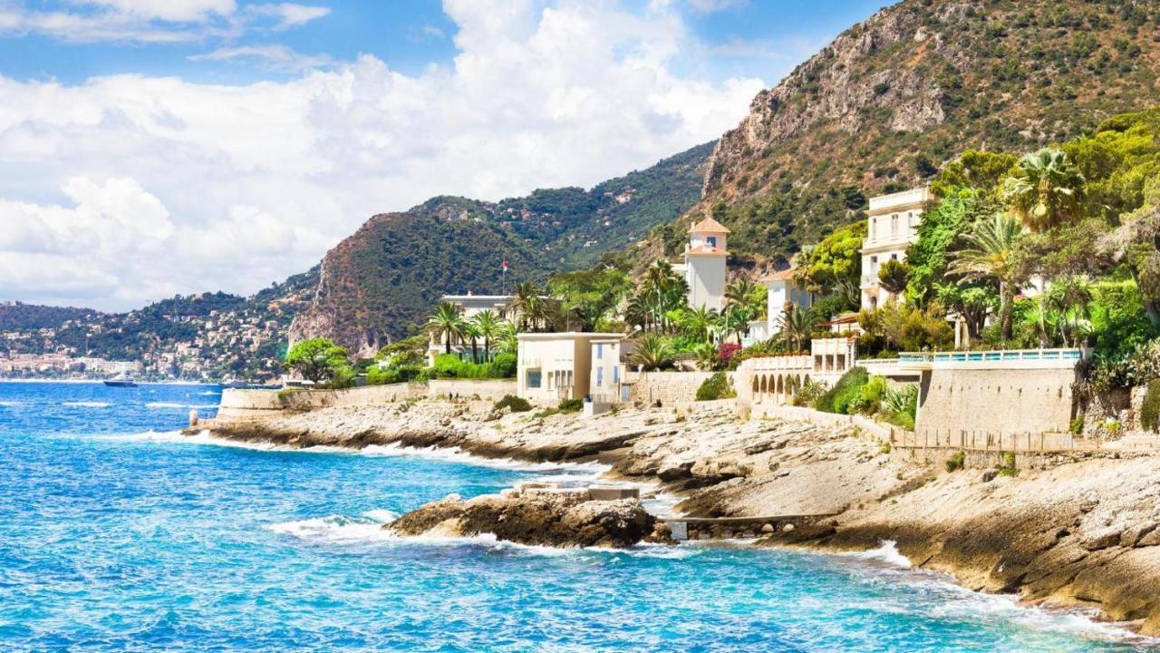 Mybluevista Luxury Panoramic Sea View Apartments Cap D Ail Near Monaco 카프다일 외부 사진