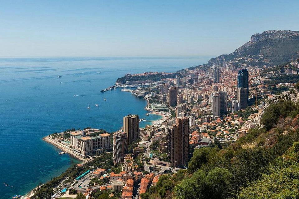 Mybluevista Luxury Panoramic Sea View Apartments Cap D Ail Near Monaco 카프다일 외부 사진